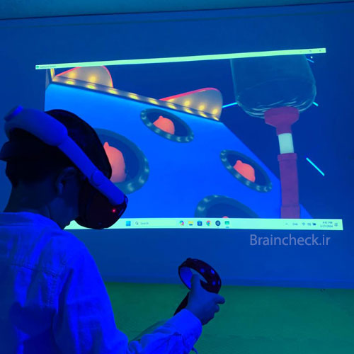 درمان بیش فعالی با واقعیت مجازی VR