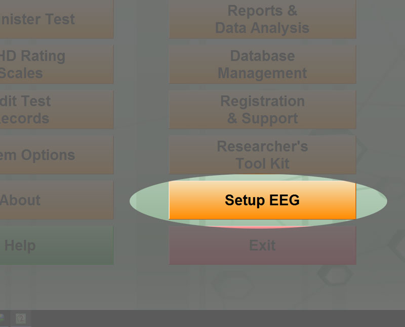 ماژول ثبت EEG در تست IVA-2